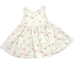 Vivie and Ash Handmade Flamingo Dress, Size 3
